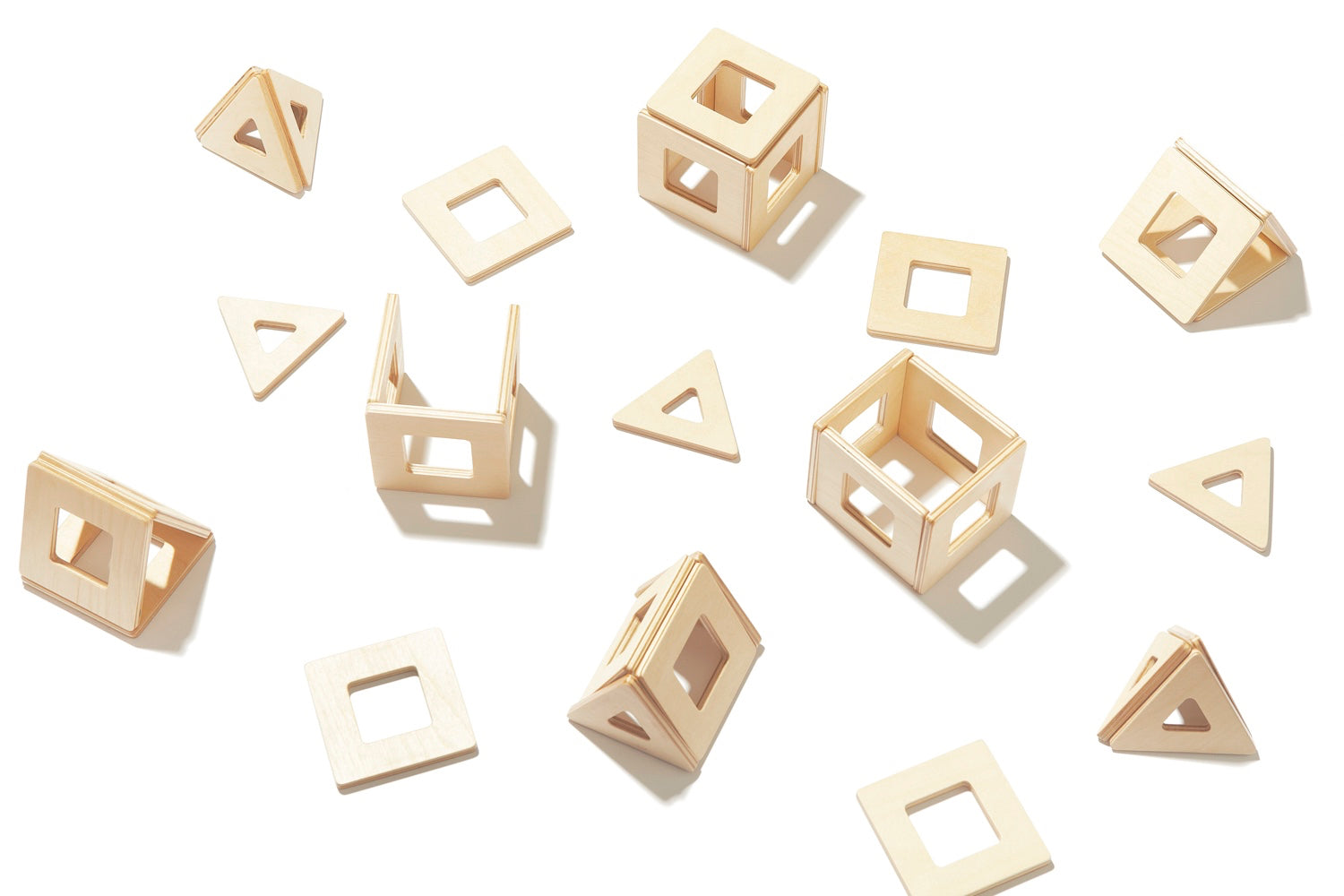 Earthtiles Wooden Magnetic Tiles by Big Future Toys