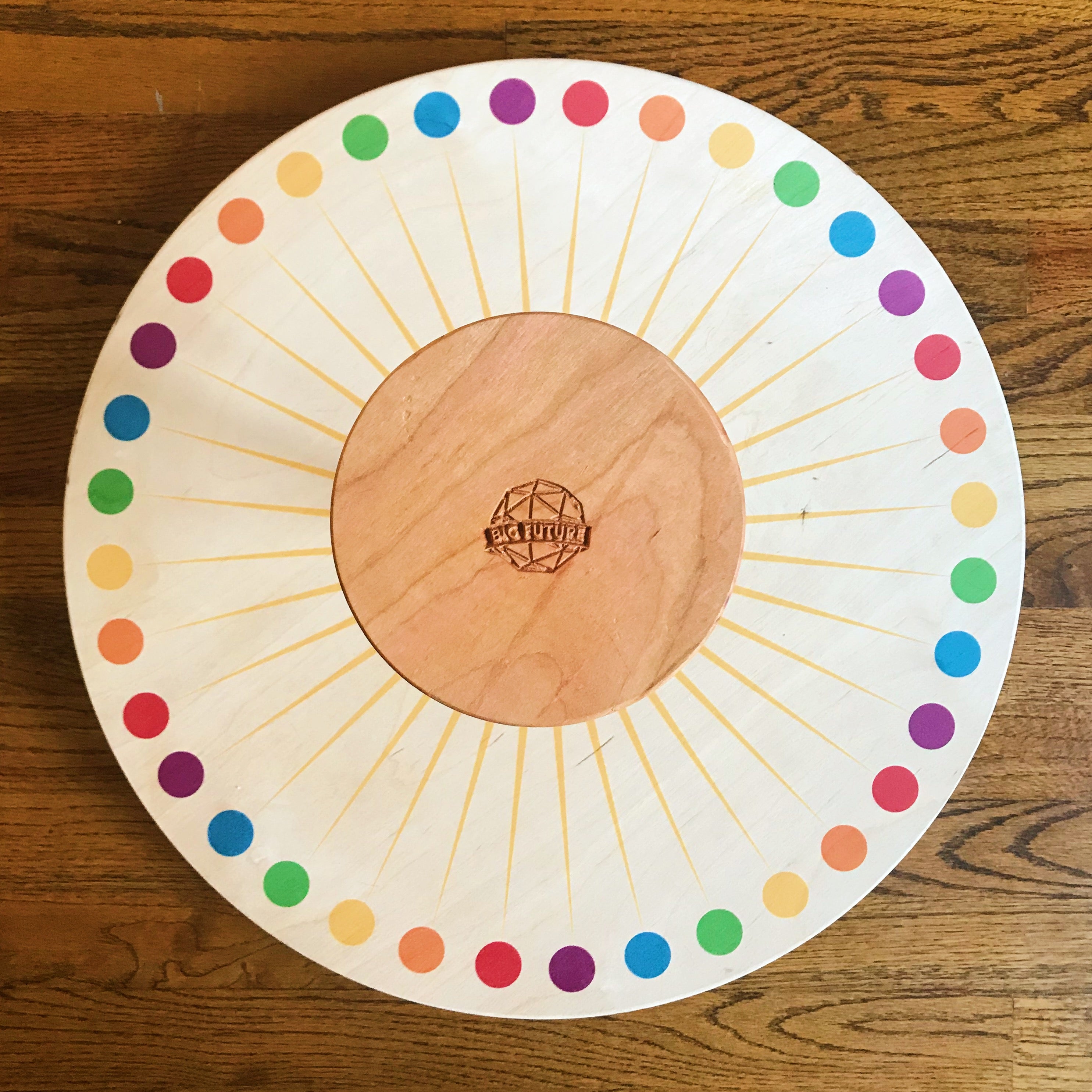Spinny Thingy - Wooden Sit and Spin