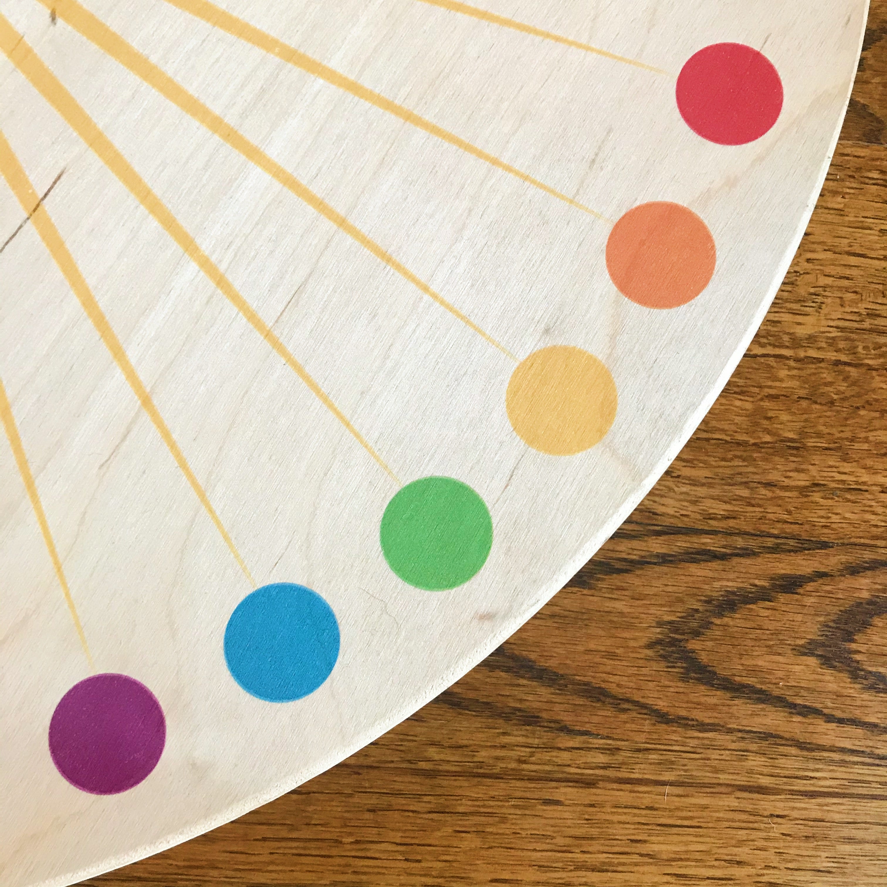 Spinny Thingy - Wooden Sit and Spin